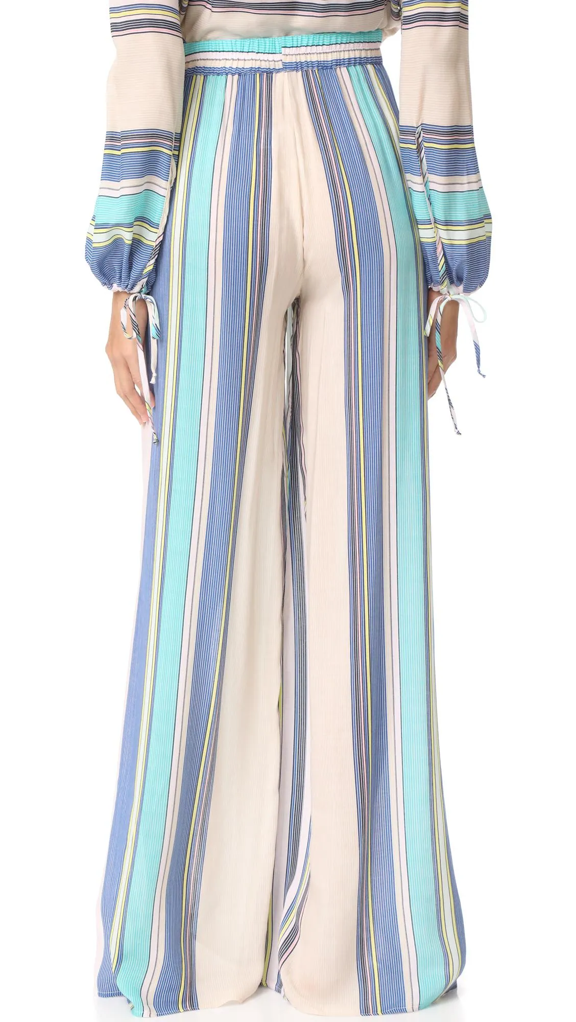 Wildfox Boardwalk Striped Havana Pants