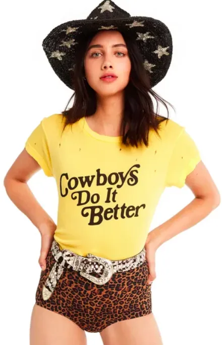 Wildfox Cowboys Tee Shirt