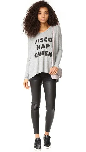 Wildfox Disco Nap Queen Alana Long Sleeve Shirt  is the result.