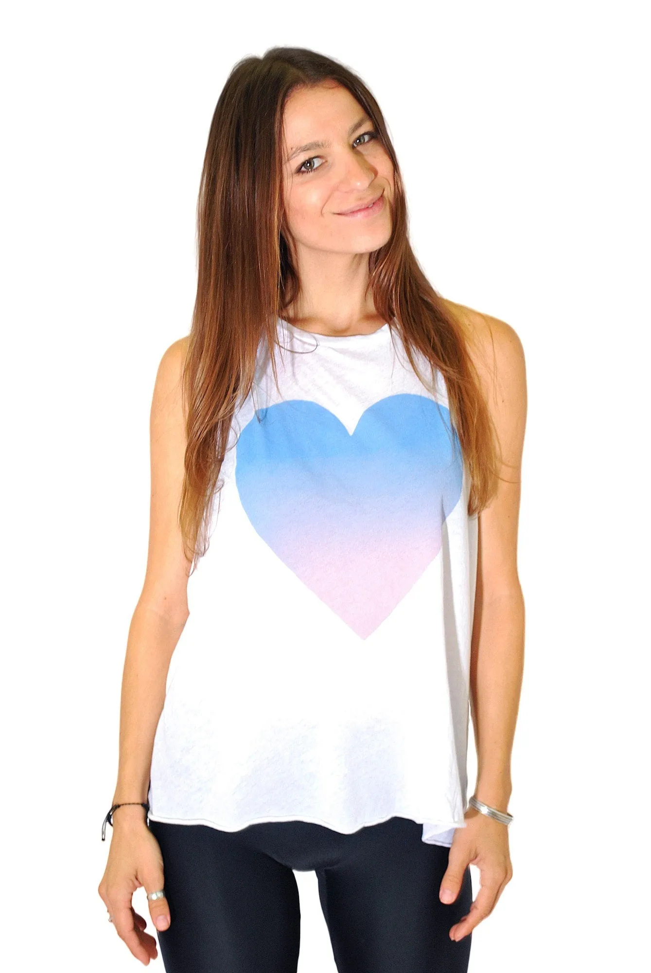 Wildfox Heart Twisted Tunic Tank - Result: Stylish Heart Twisted Tunic Tank by Wildfox