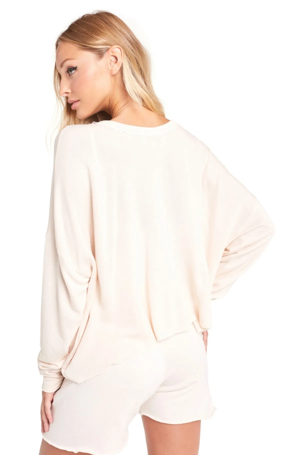 Wildfox Palmetto Long Sleeve Tee Shirt.