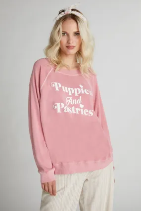 WILDFOX Puppies Pastries Sweatshirt