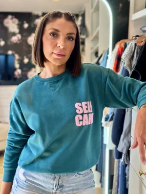 Wildfox Self Care Sweatshirt.