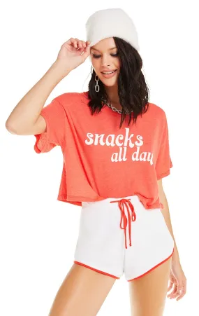 Wildfox Snacks Valley Tee Shirt