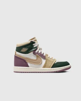 Womens Air Jordan 1 High in Galactic Jade