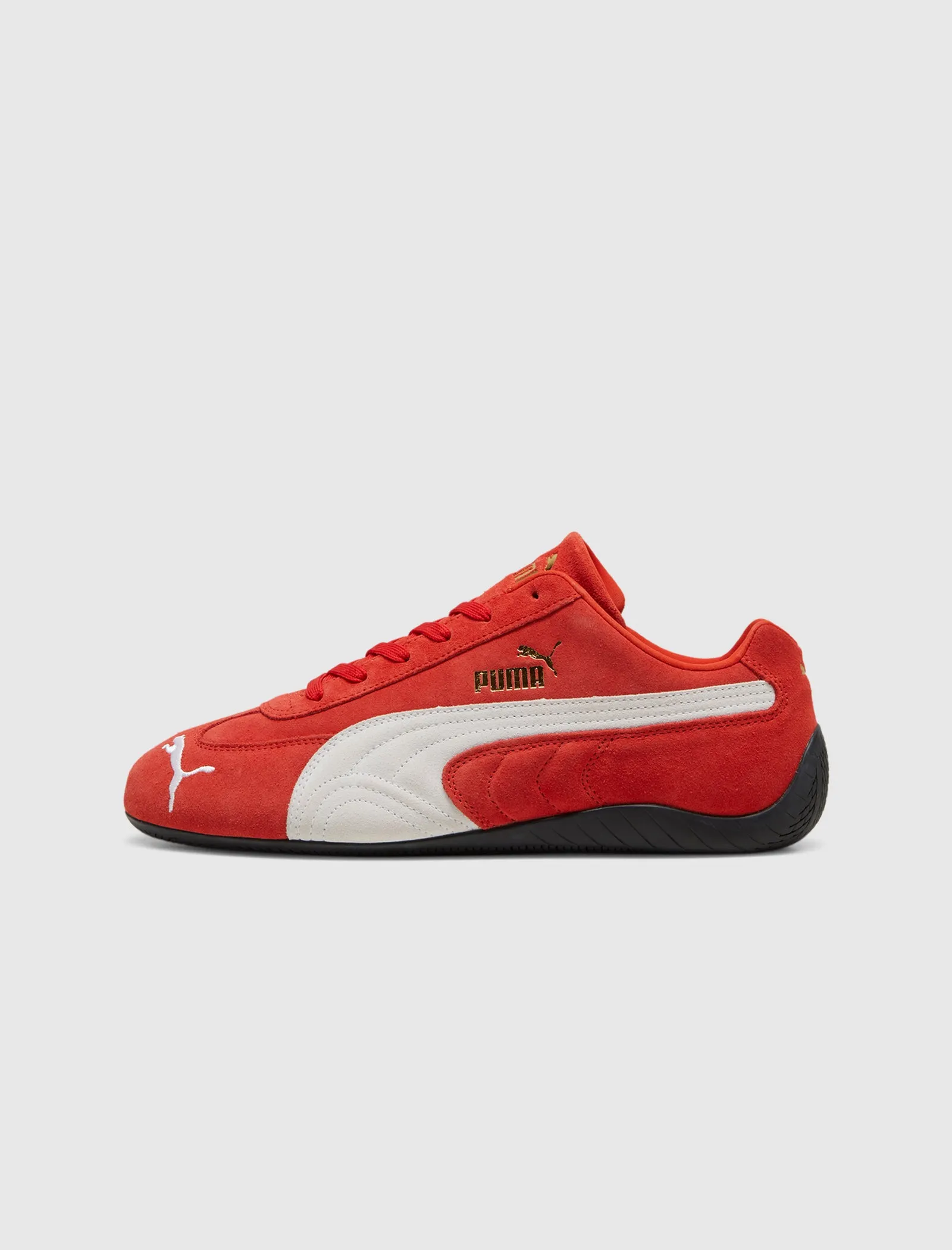 Women's Red Speedcat OG in Puma White | Shop Now