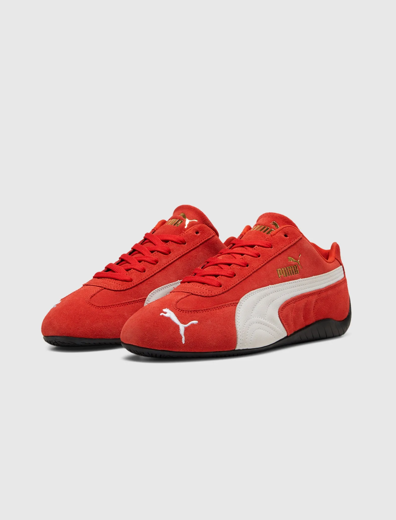 Women's Red Speedcat OG in Puma White | Shop Now