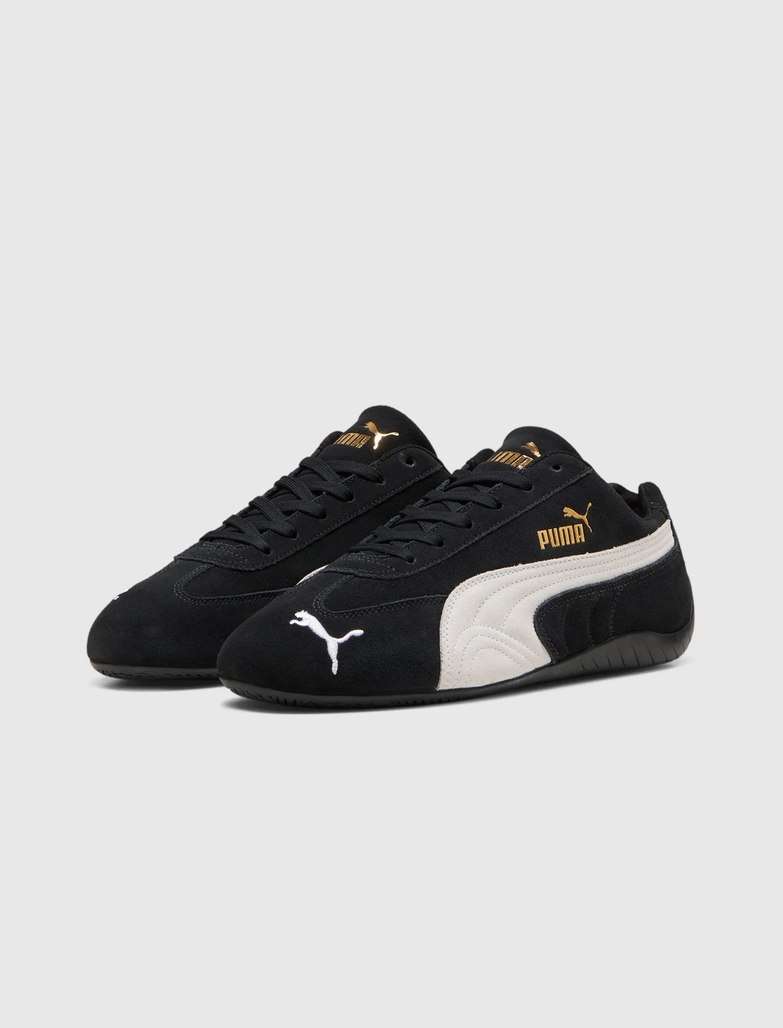 Women's Speedcat OG Puma Black/Puma White can be rewritten as Black and White Speedcat OG for Women by Puma for better Google se