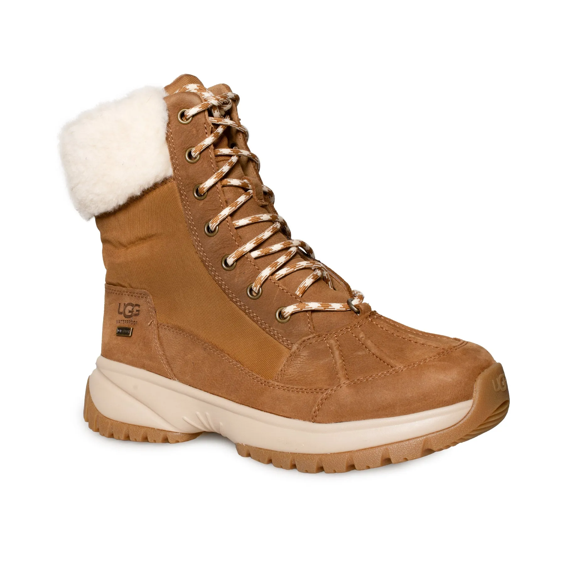 Women's UGG Yose Fluff Hiker Chestnut Boots