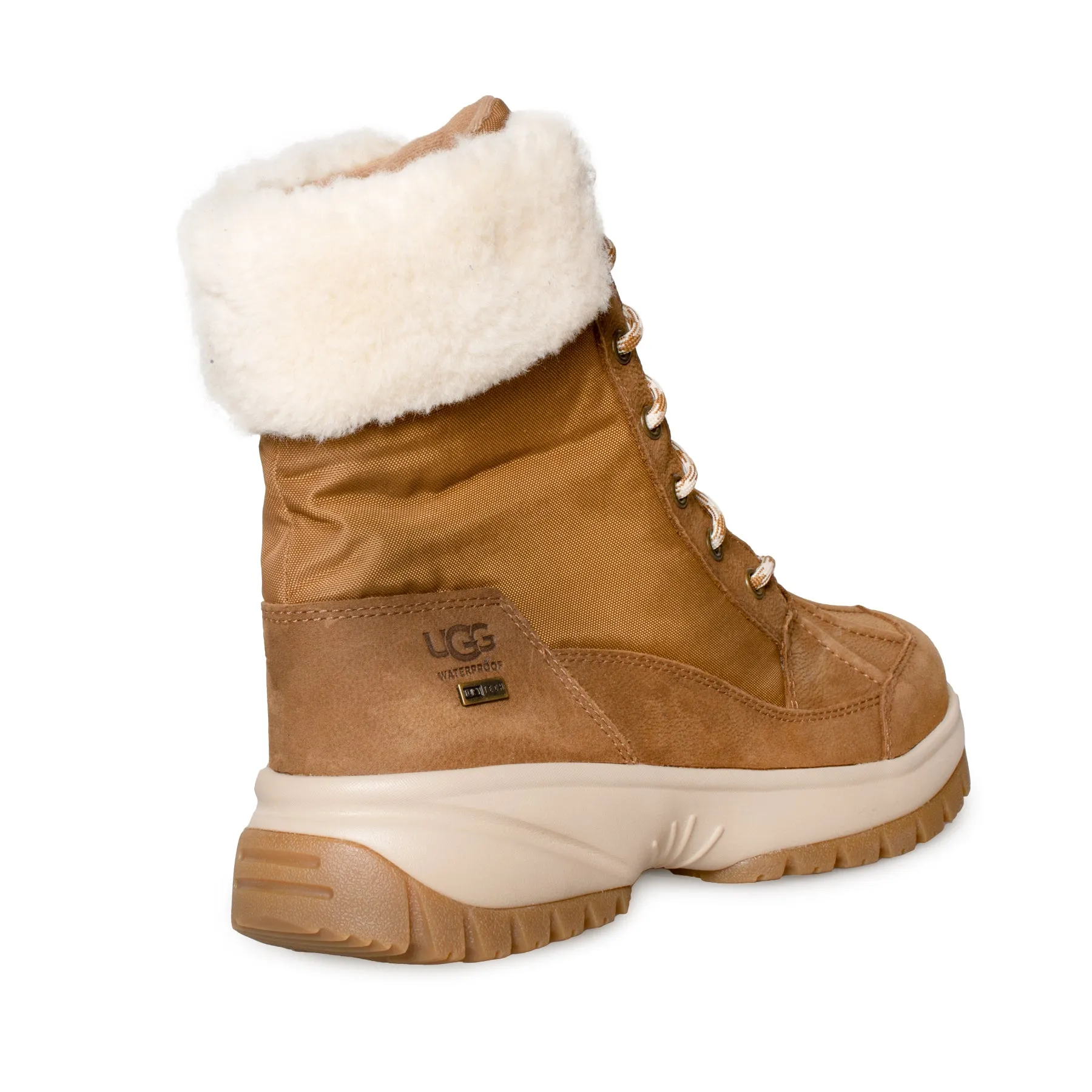 Women's UGG Yose Fluff Hiker Chestnut Boots