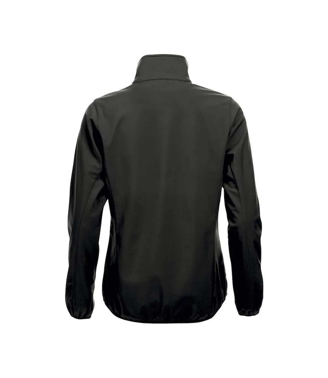 Womens/ladies basic soft shell jacket black Clique