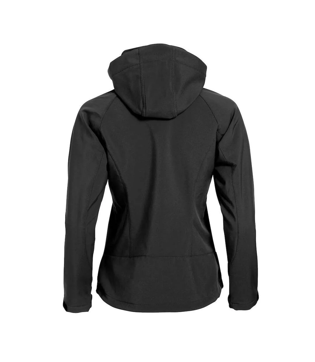 Womens/ladies milford soft shell jacket black Clique