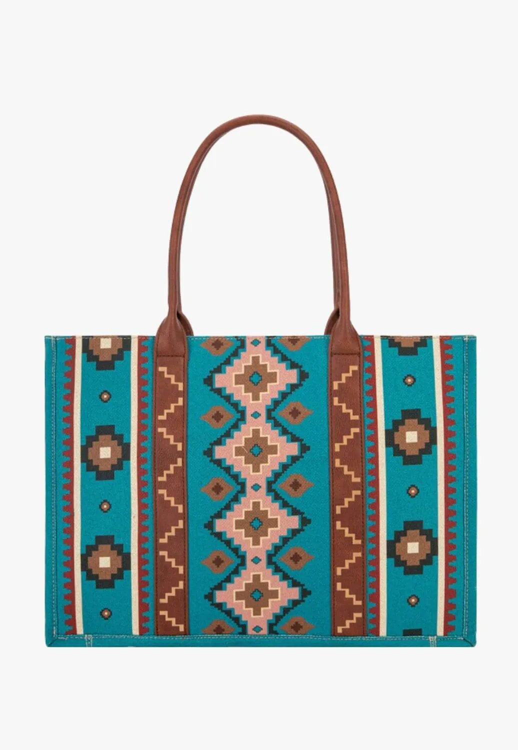 Wrangler Womens Southwestern Tote Bag