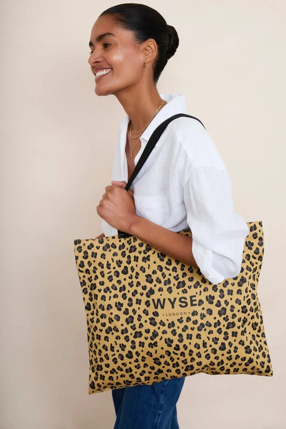 Wyse Tote Bag - Leopard