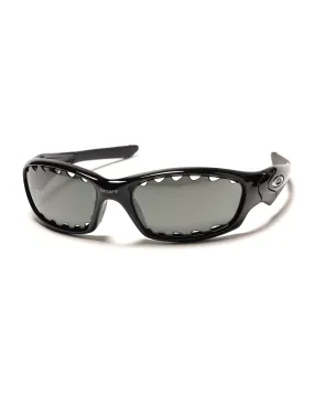 x Straight Jacket Polished Black with Prizm Black sunglasses