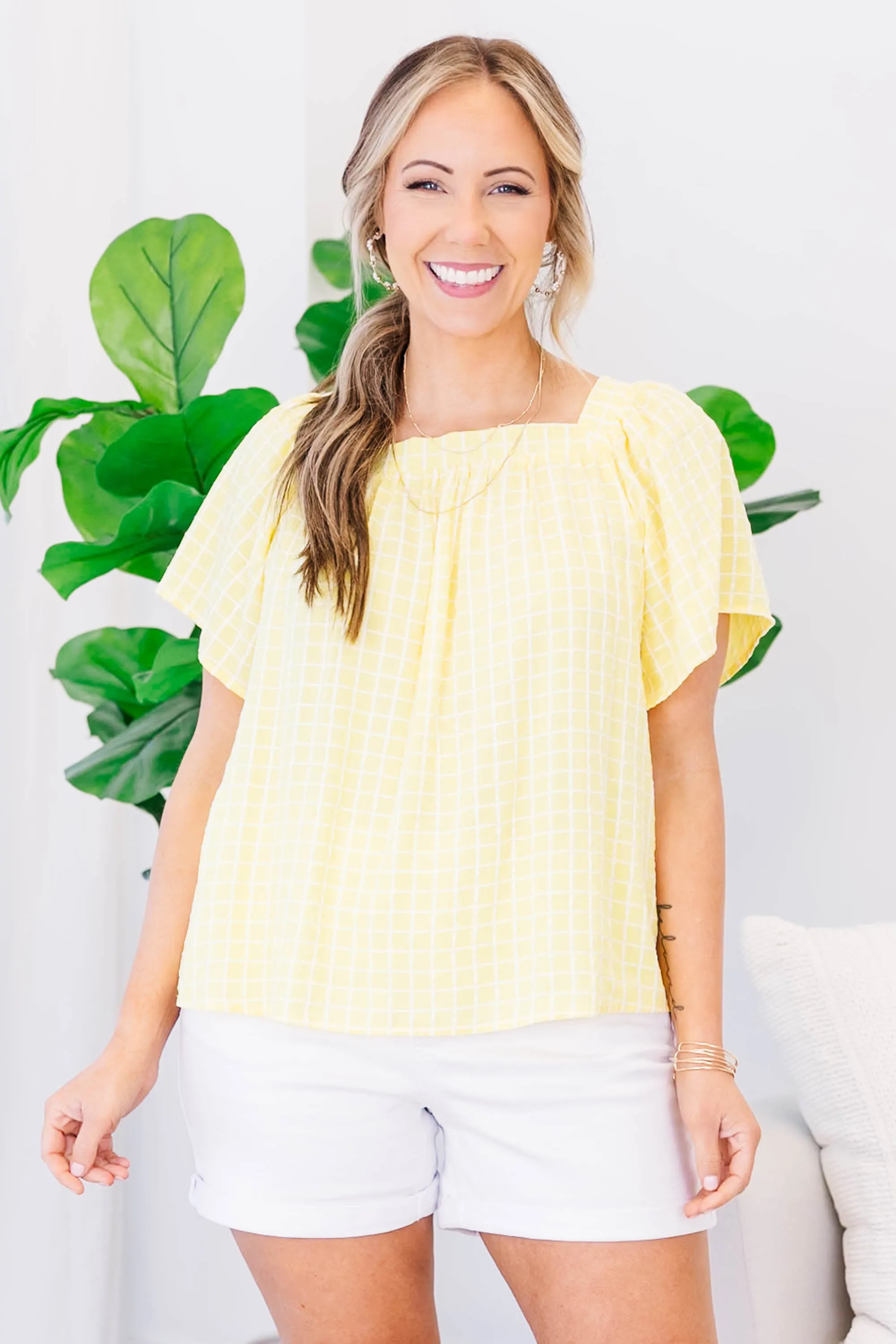 Yellow Top for Women