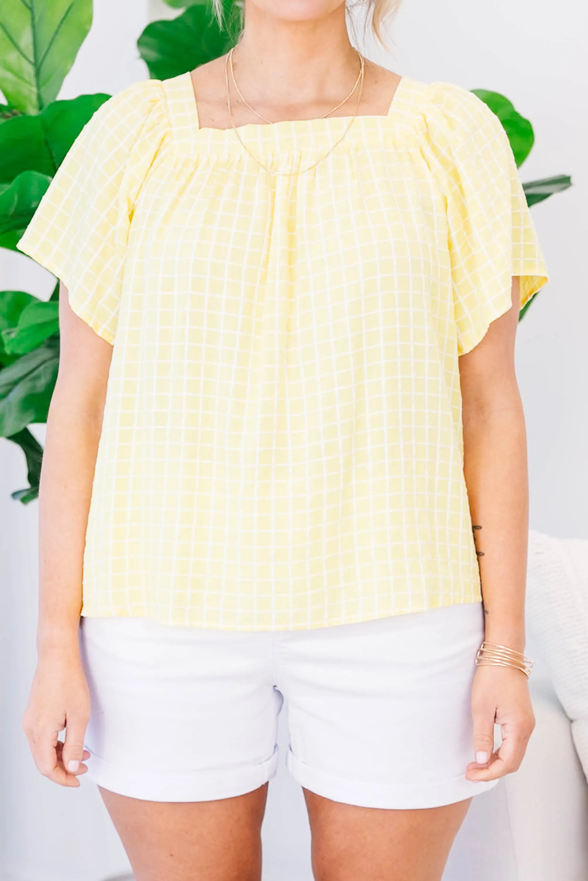 Yellow Top for Women