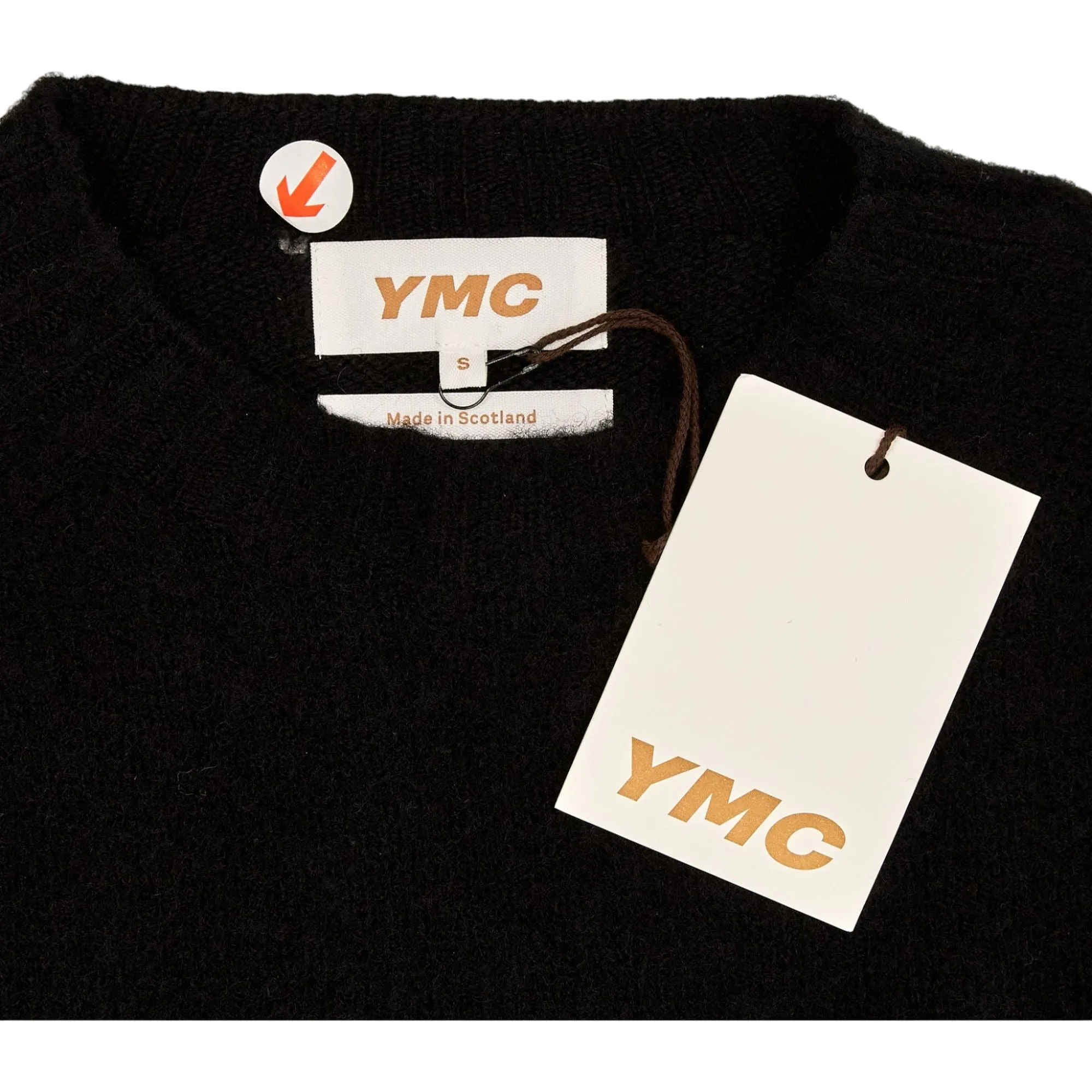 YMC Black Wool Sweater